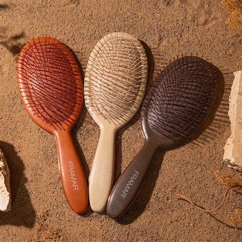 Framar Detangler Display 9pc Terra Neutrals