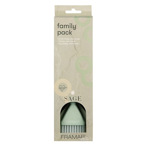 Framar Family Pack Tint Brush Set Sage