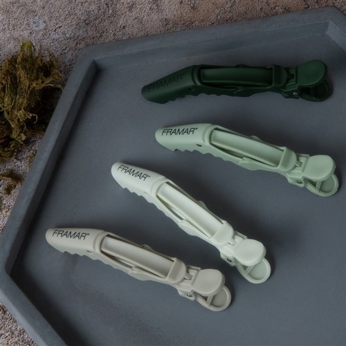 Framar Gator Grip Clips 4pk Sage