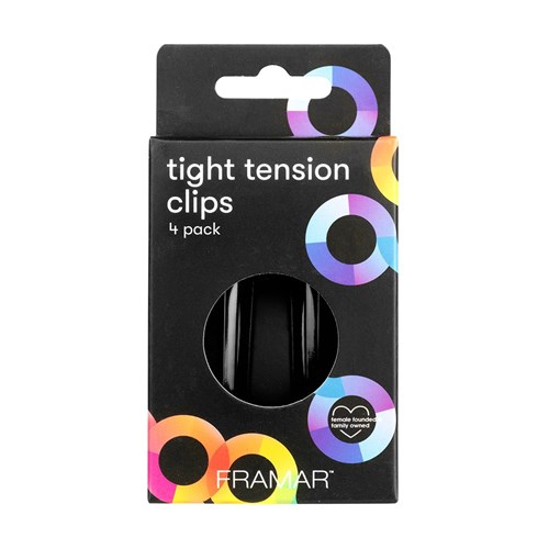 Framar Tight Tension Clips 4pk Black