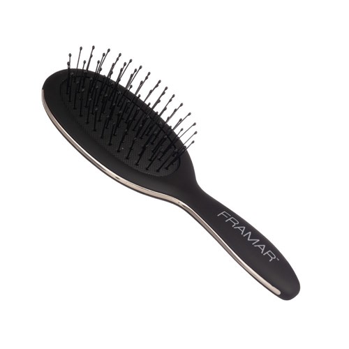 Framar Mini Detangle Hair Brush Black