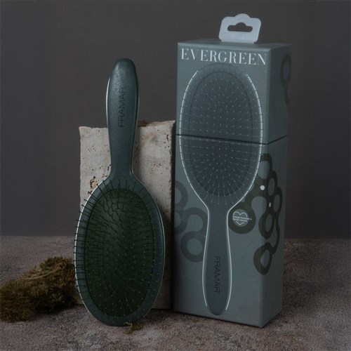 Framar Detangle Hair Brush Sage Evergreen