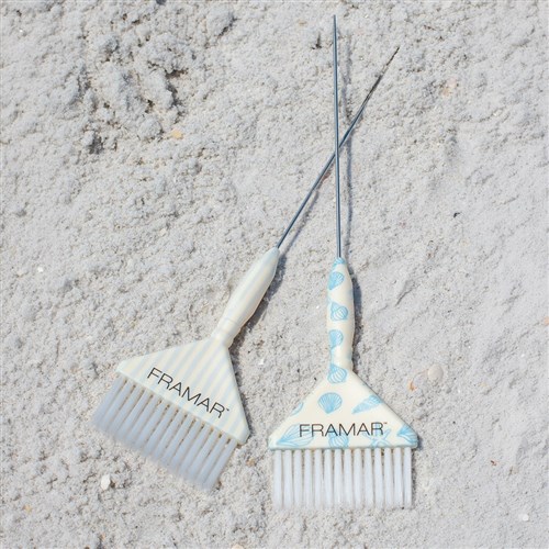 Framar Big Daddy Pintail Brush 2pk Beach Bum
