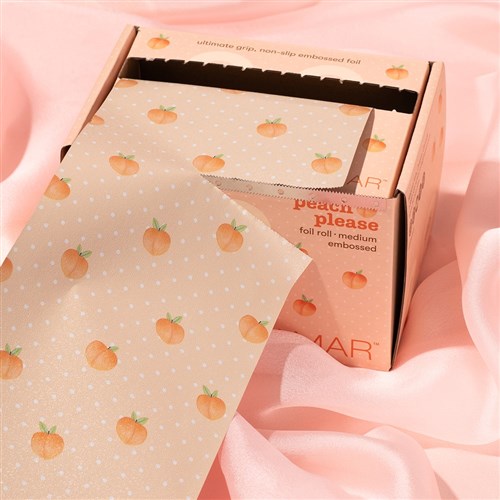 Framar Embossed Foil Roll Peach Please