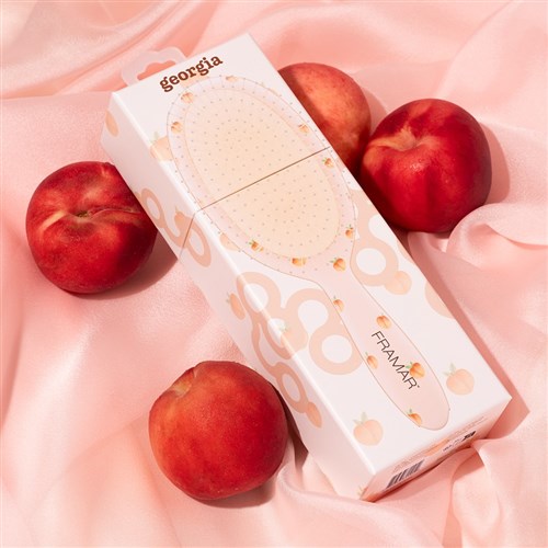 Framar Detangle Hair Brush Peach Please Georgia