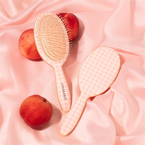 Framar Detangle Hair Brush Peach Please Belle