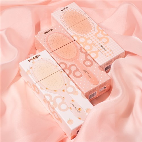 Framar Detangle Display 9pc Peach Please