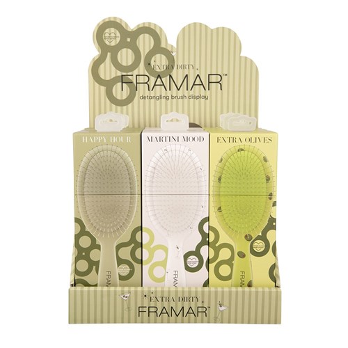 Framar Detangler Display 9pc Extra Dirty