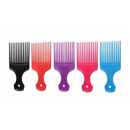 Salon Smart Afro Hair Comb, Geranium
