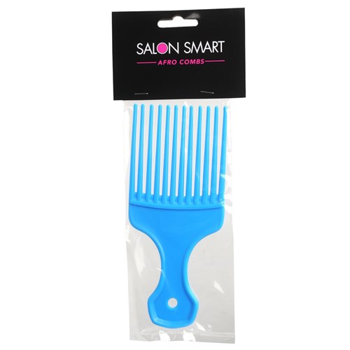 Salon Smart Afro Hair Comb, Blue