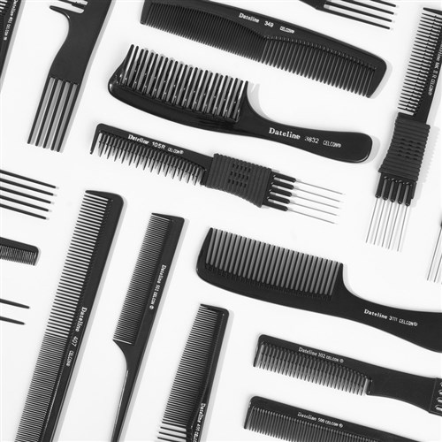 Dateline Professional Black Celcon MKII 102 Teasing Comb