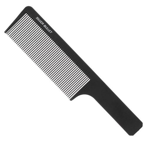 Silver Bullet Carbon Barber Comb