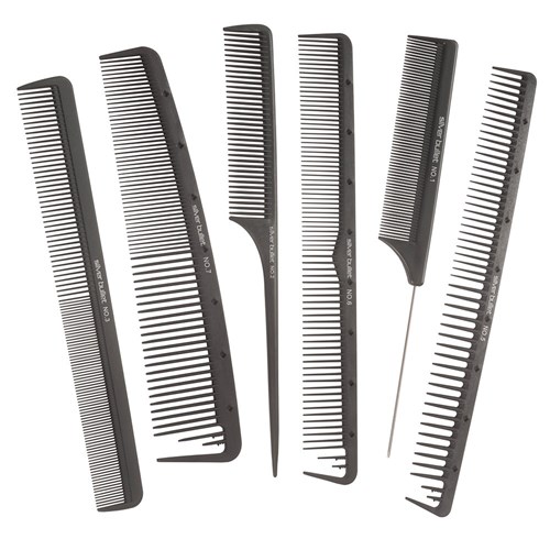 Silver Bullet Carbon Extra Wide Teeth Hair Comb