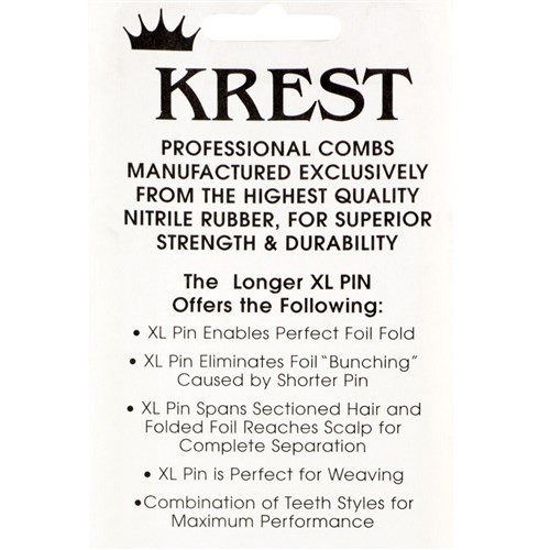 Krest 4630 XL Foiling Combs Twin Pack 