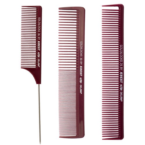 Krest Goldilocks G50 Tapered Barber Hair Comb