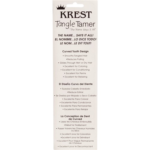 Krest Professional Tangle Tamer Hair Comb
