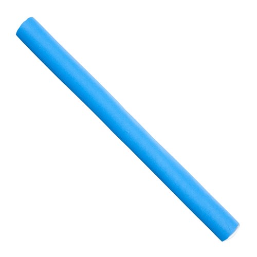 Hair FX Medium Flexible Rollers - Blue, 12pk
