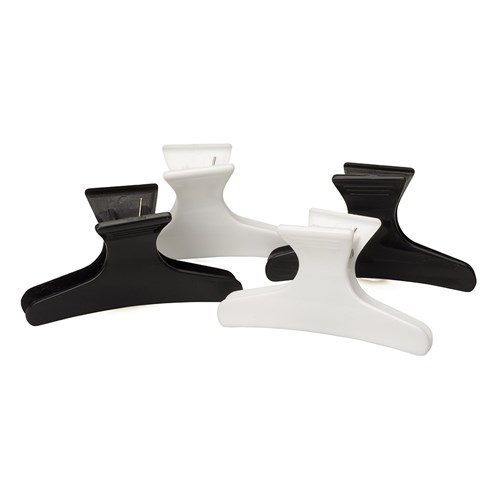 Premium Pin Company 999 Large Black & White Butterfly Clamps - 102