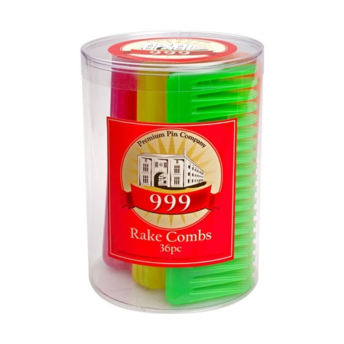 Premium Pin Company 999 Rake Comb Orange