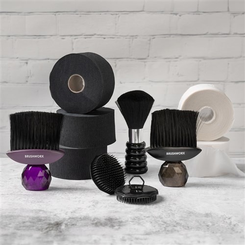 Salon Smart Neck Strips Black