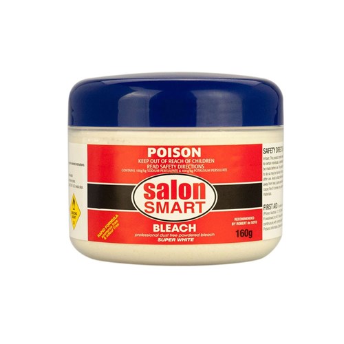 Salon Smart Super White Ammonia Free Rapid Hair Bleach 160g - Dateline Imports Salon Smart Super White Ammonia Free Rapid Hair Bleach 160g - Dateline Imports