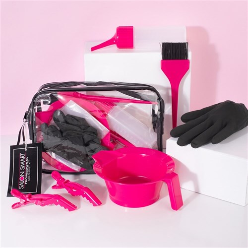 Salon Smart Hair Colourist Kit Pink