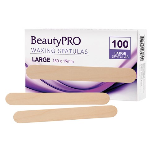 BeautyPRO Large Waxing Applicator Spatulas