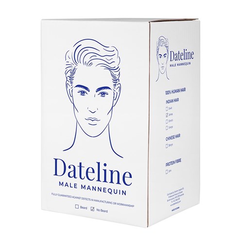 Dateline Professional James Bearded Hairdressing Mannequin