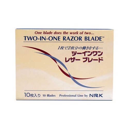 Nikky Two In One Hairdressing Razor Blades 10pk