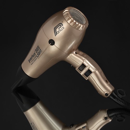Parlux 385 Power Light Ceramic Ionic Hair Dryer Light Gold