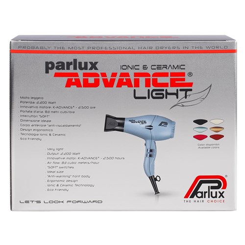Parlux Advance Light Ceramic and Ionic Hair Dryer Aquamarine