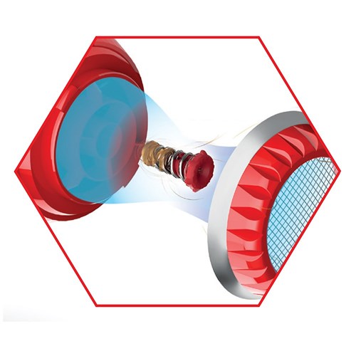 Parlux Alyon Air Ionizer Tech Hair Dryer Red
