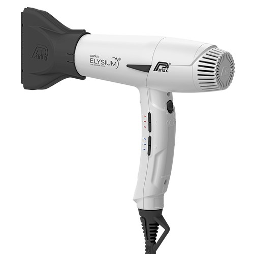 Parlux Elysium Hair Dryer and Diffuser White