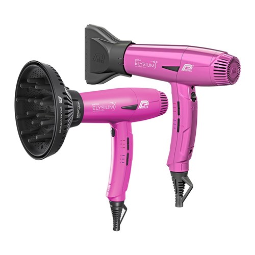 Parlux Elysium Hair Dryer and Diffuser Fuschia