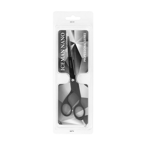 Iceman Nano 6.5” Hairdressing Scissors Matte Black