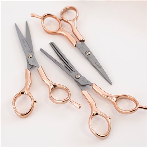 Iceman Rose Gold 5” Hairdressing Scissors