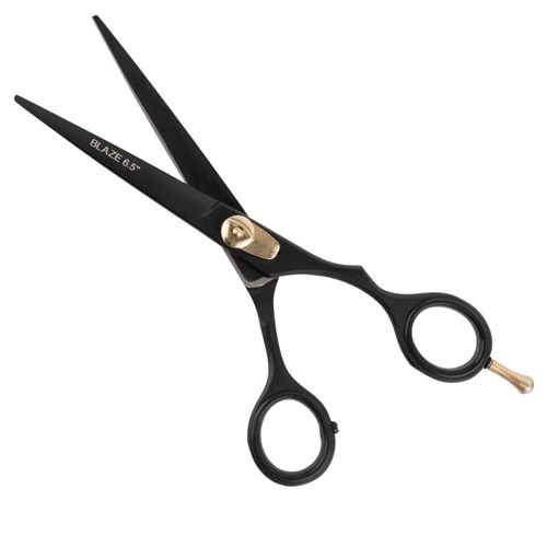 Iceman Blaze 6.5” Black Offset Hairdressing Scissors