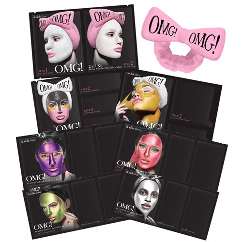 OMG Platinum Facial Mask Pink