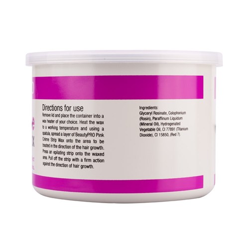 BeautyPRO Pink Creme Strip Wax - 425g