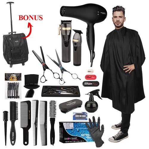 Dateline Professional Barbering Apprentice Kit Gold