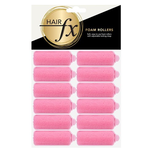 Hair FX Foam Rollers Small 12pk