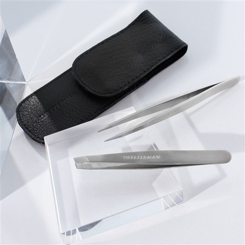 Tweezerman Petite Tweezer Set, Black