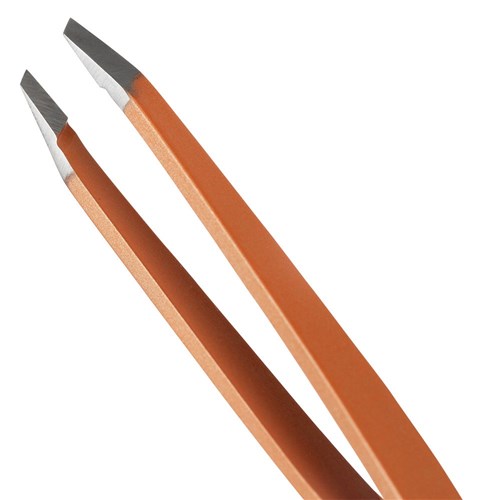 Rubis Slant Tweezer Dark Orange