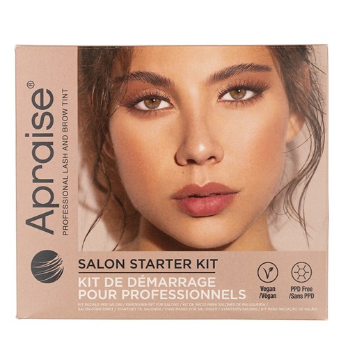 Apraise Eyelash And Eyebrow Vegan Tint Salon Starter Kit