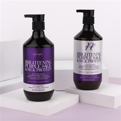 Nth Degree Brightening Purple Sage and Silk Protein Shampoo 