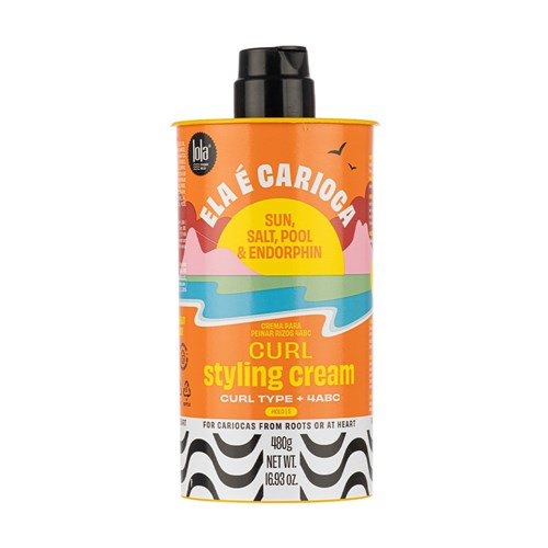 Lola Ela E Carioca Curl Styling Cream Curl Type 4ABC