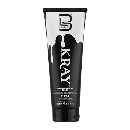 L3VEL3 Kray Semi Permanent Hair Colour Clear