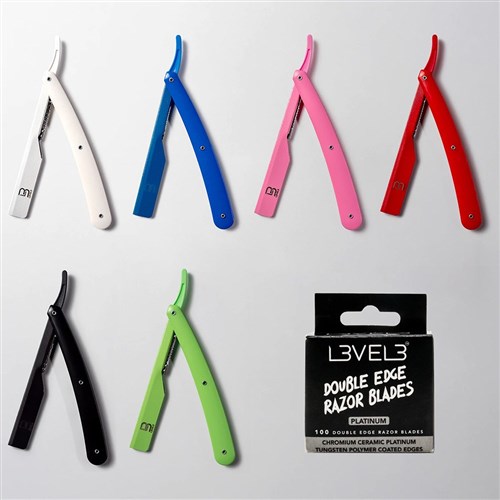 L3VEL3 Turkish Razor Holder Black