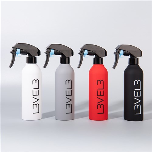 L3VEL3 Water Spray Bottle White