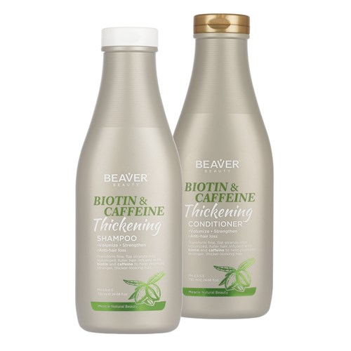 Beaver Biotin And Caffeine Thickening Shampoo 730ml
